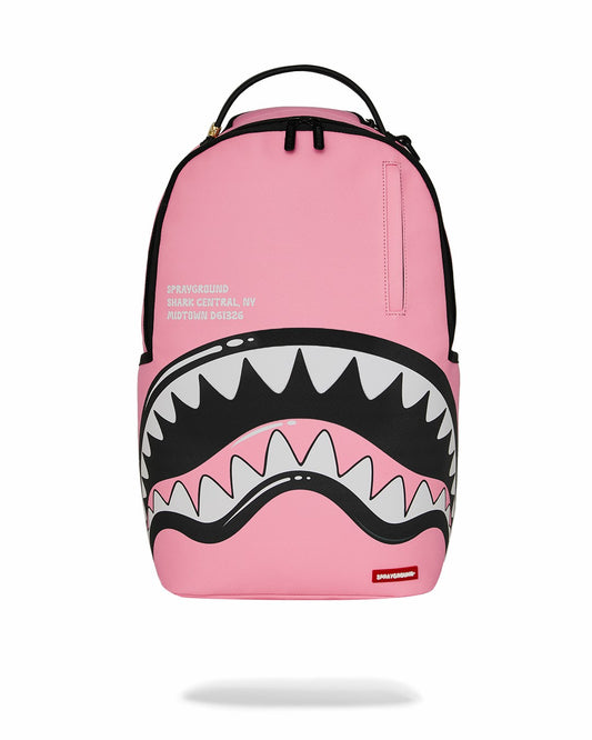 SHARK CENTRAL BUBBLE SHARK (PINK) BACKPACK