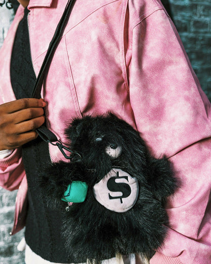 FURZILLA SHARK (NIGHT) BEAR CUB CROSSBODY