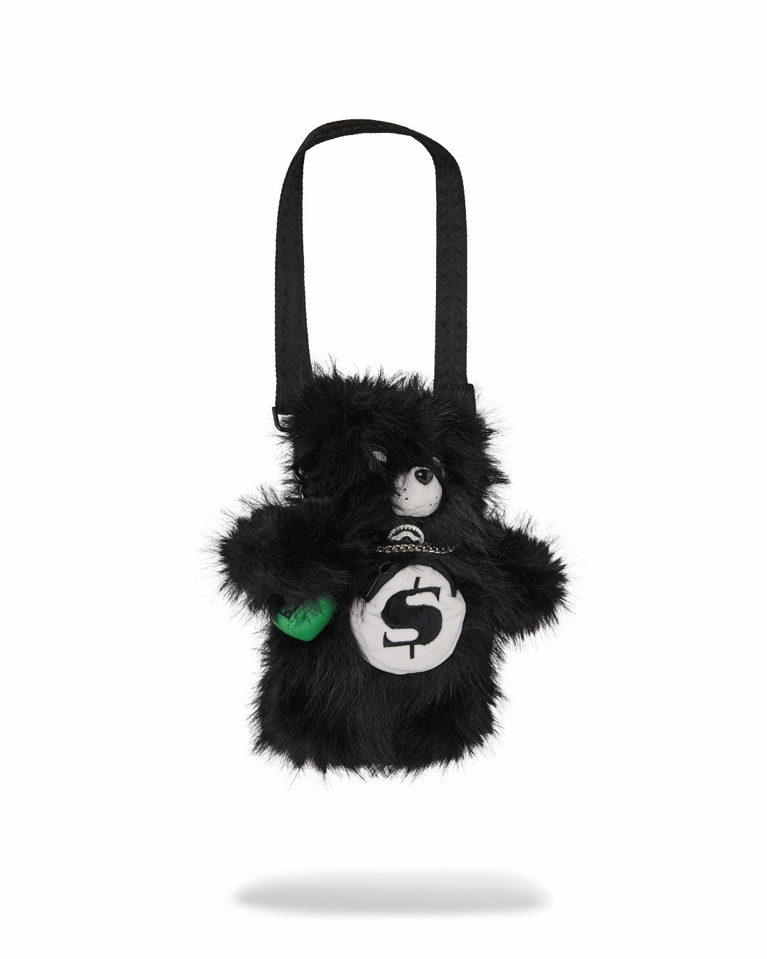 FURZILLA SHARK (NIGHT) BEAR CUB CROSSBODY