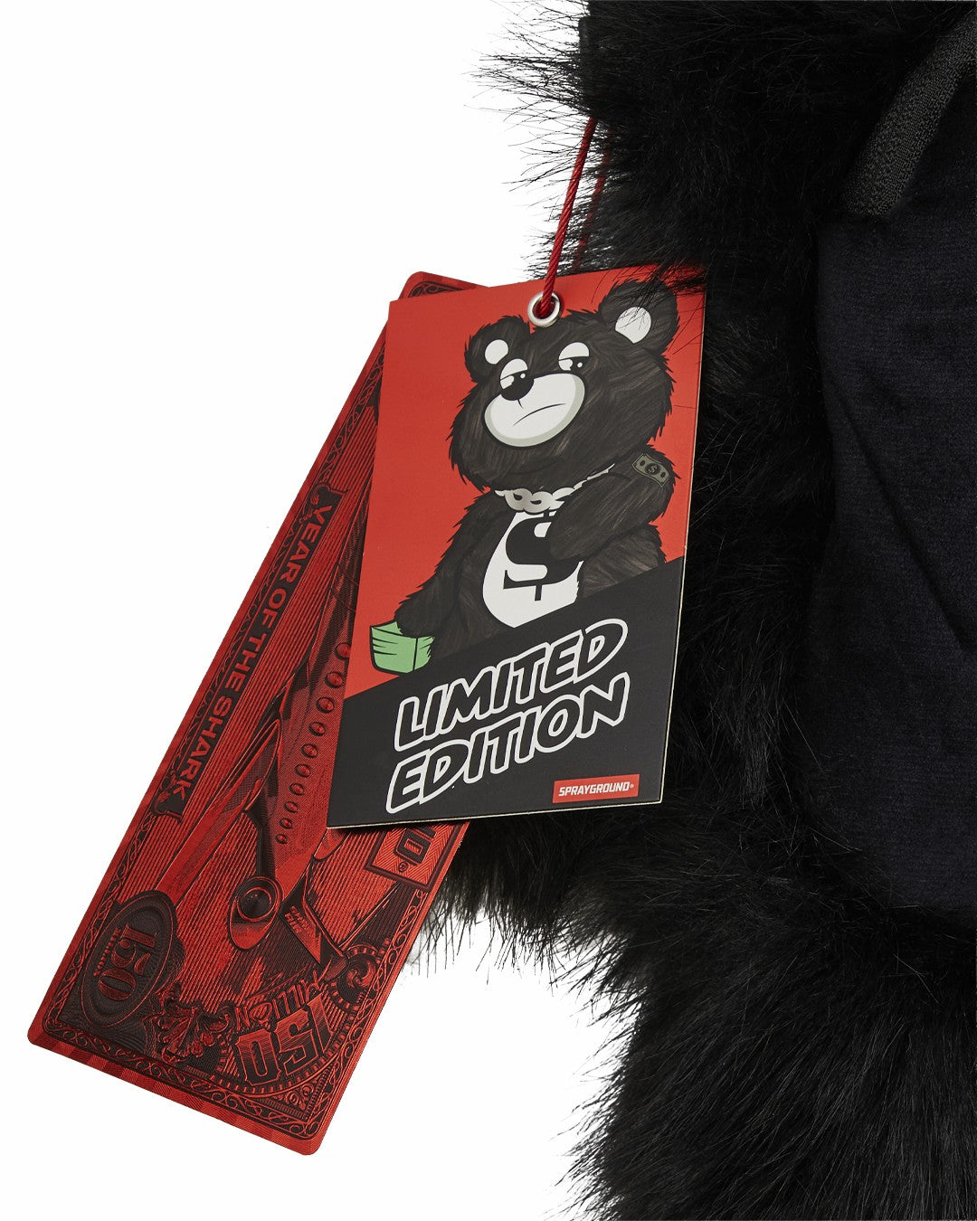 FURZILLA SHARK (NIGHT) BEAR CUB CROSSBODY
