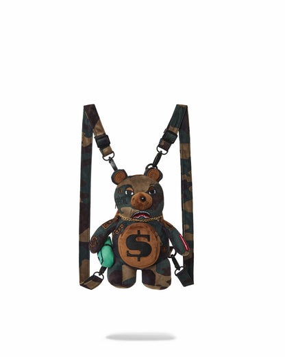 BEARCUB BACKPACK - CAMOCHECK MONEYBEAR
