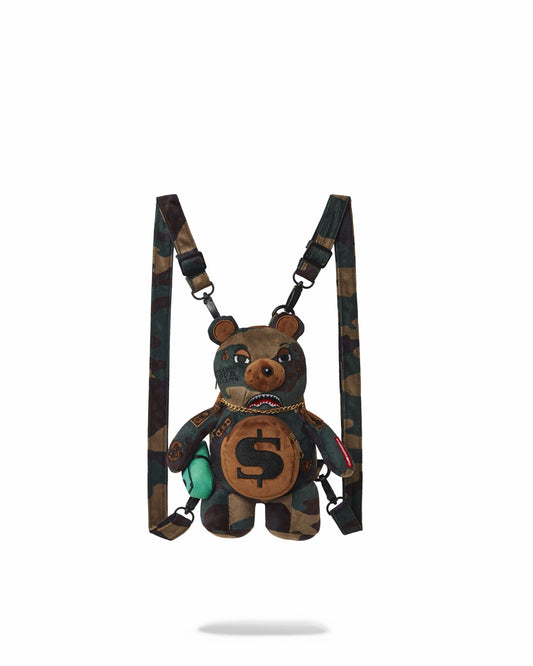 BEARCUB BACKPACK - CAMOCHECK MONEYBEAR