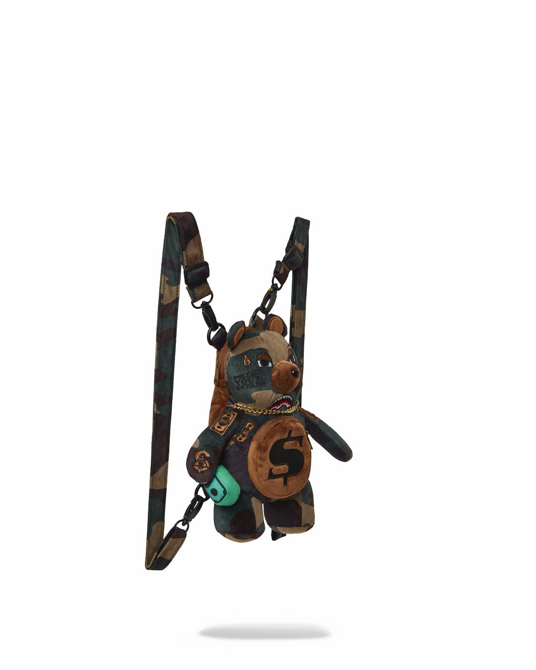 BEARCUB BACKPACK - CAMOCHECK MONEYBEAR