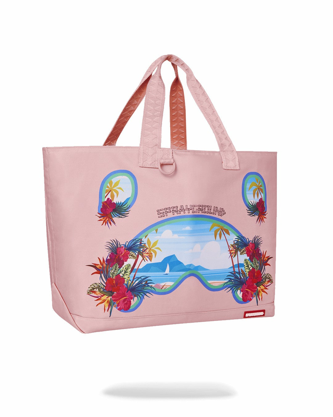 BORA BORA SHARK ISLAND VILLA BEACH TOTE