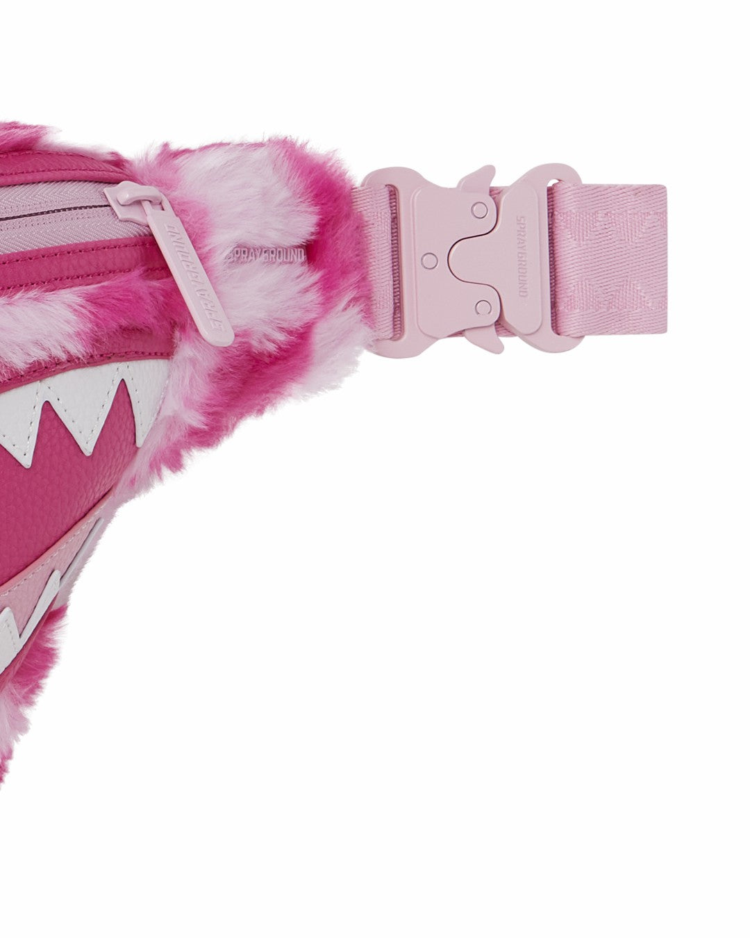 FURZILLA SHARK (PINK CHECK) SAVVY CROSSBODY