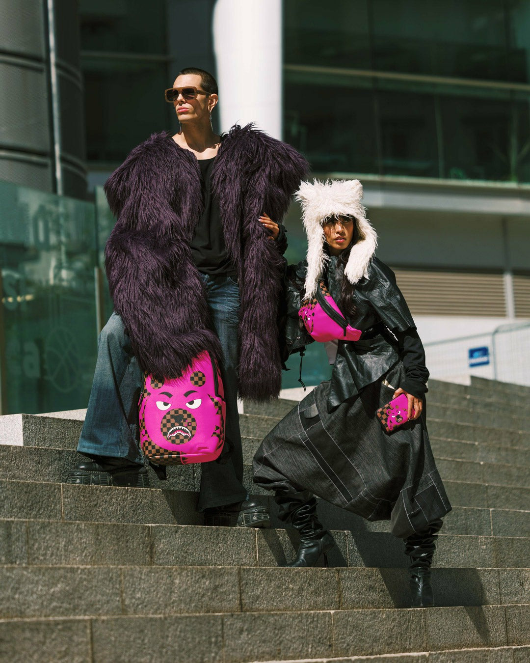 GUMDROP MONEY BEAR SHARK SAVVY CROSSBODY