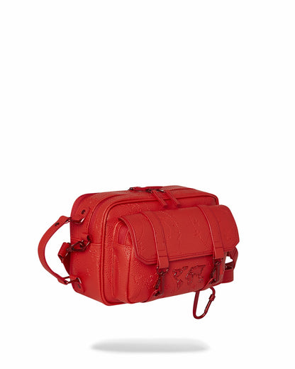 JAMES FIRST CLASS RUBY RED CROSSBODY
