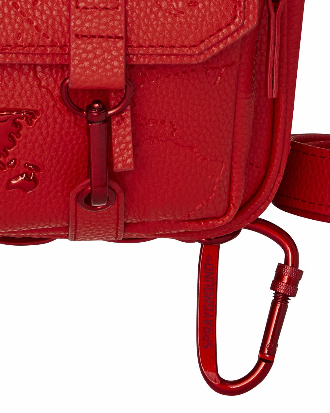 JAMES FIRST CLASS RUBY RED CROSSBODY