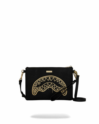 GOLD FANG CROSSOVER CLUTCH