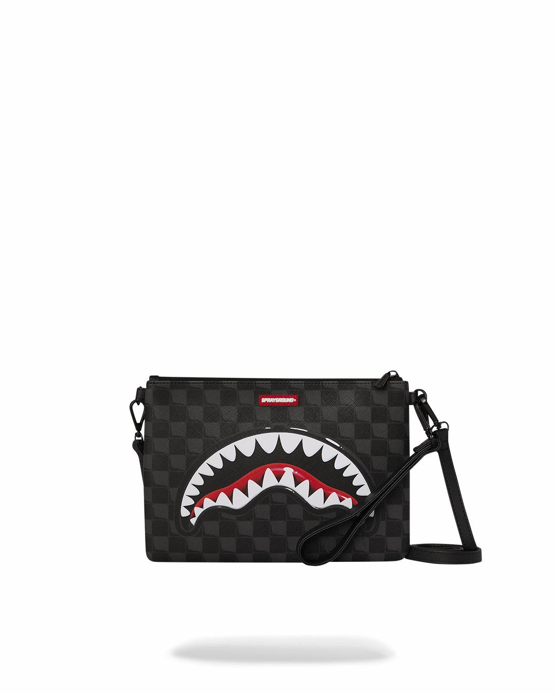 SHARKS IN PARIS HYPER PUFF CROSSOVER CLUTCH