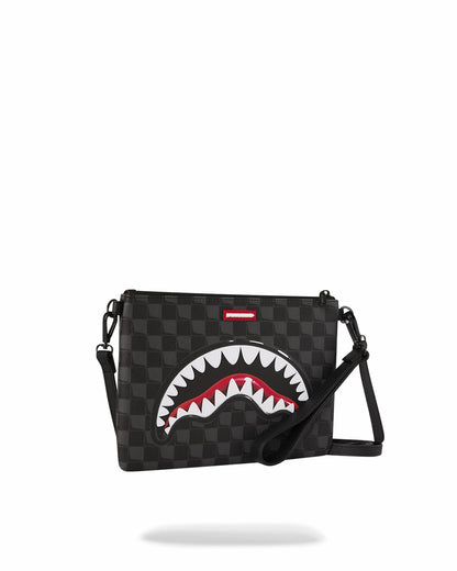 SHARKS IN PARIS HYPER PUFF CROSSOVER CLUTCH