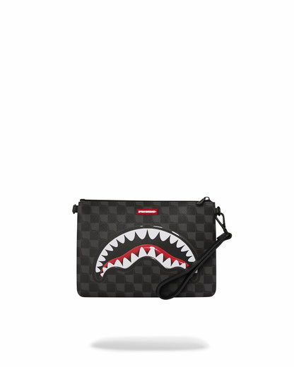 SHARKS IN PARIS HYPER PUFF CROSSOVER CLUTCH