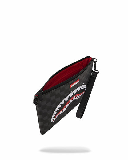 SHARKS IN PARIS HYPER PUFF CROSSOVER CLUTCH