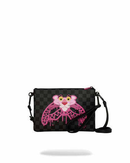 PINK PANTHER DIAMOND SHARK CROSSOVER CLUTCH