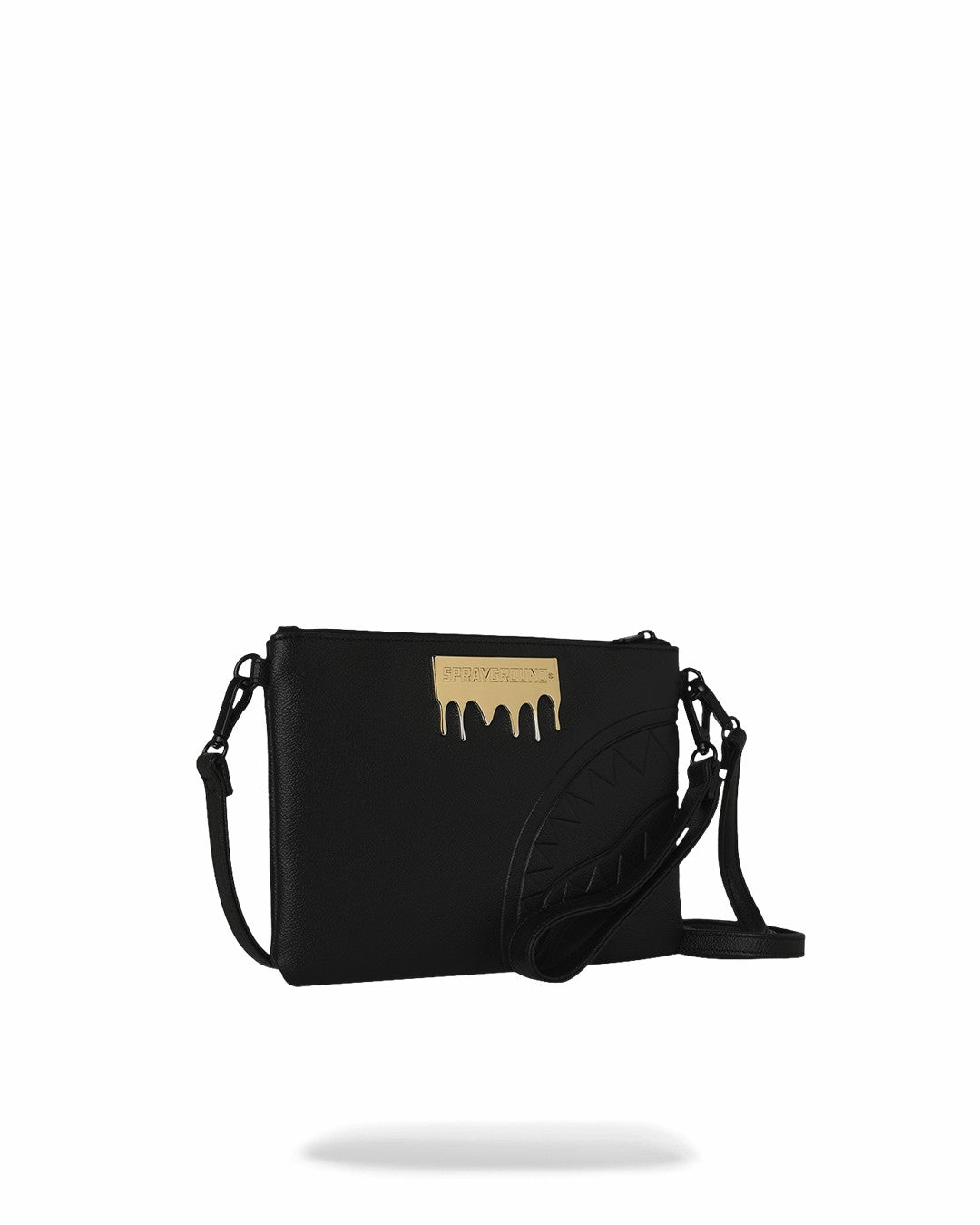 GOLD BRICK DRIP CROSSOVER CLUTCH