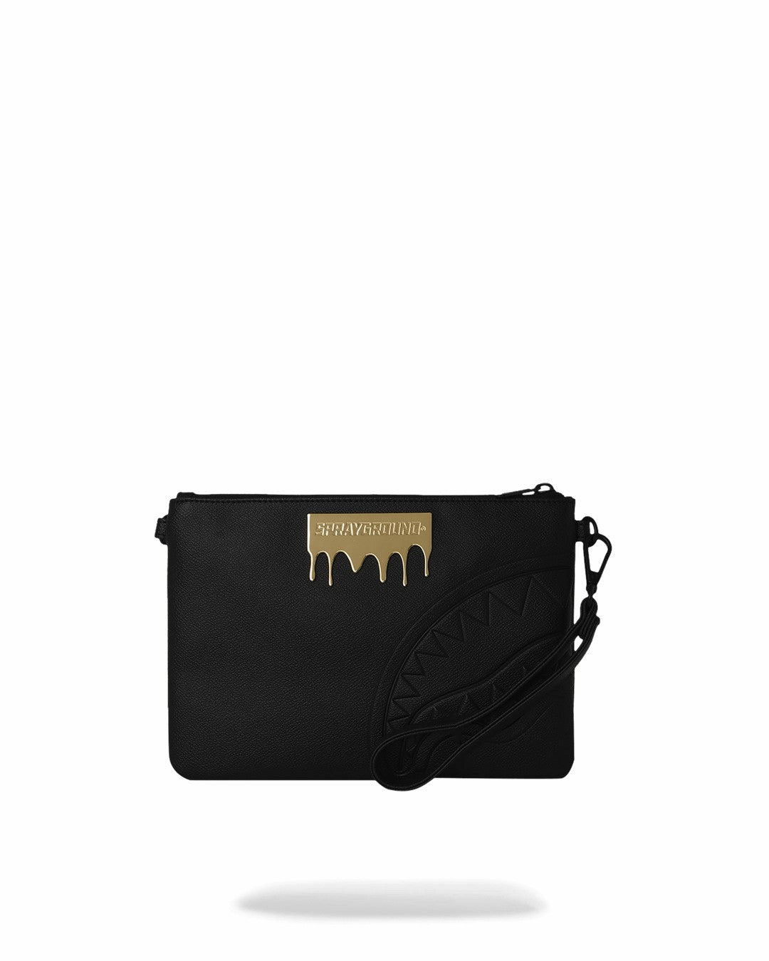 GOLD BRICK DRIP CROSSOVER CLUTCH