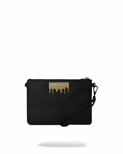 GOLD BRICK DRIP CROSSOVER CLUTCH