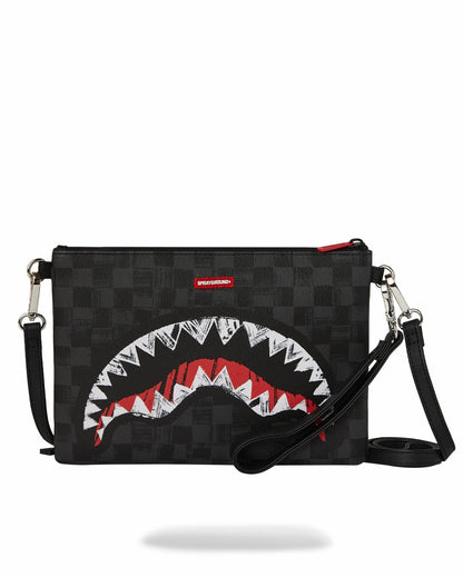 MIDNIGHT SHADOW CROSSOVER CLUTCH