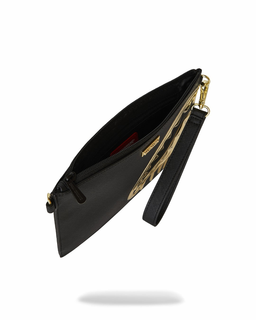 GOLDHEART SHARK DRIP CROSSOVER CLUTCH