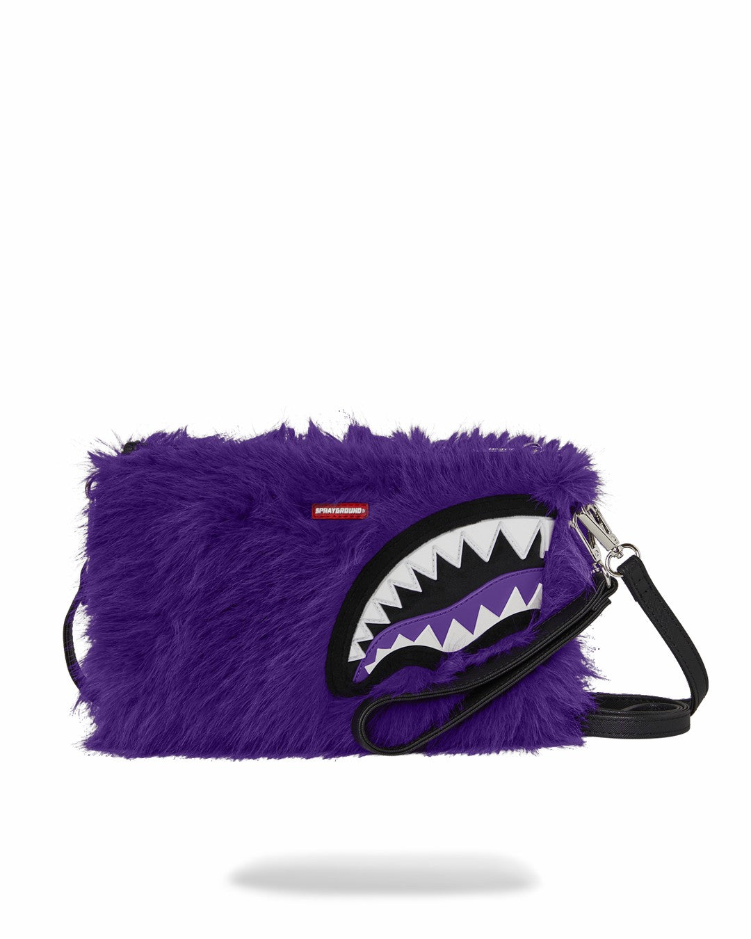 FURZILLA SHARK (PURP) CROSSOVER CLUTCH