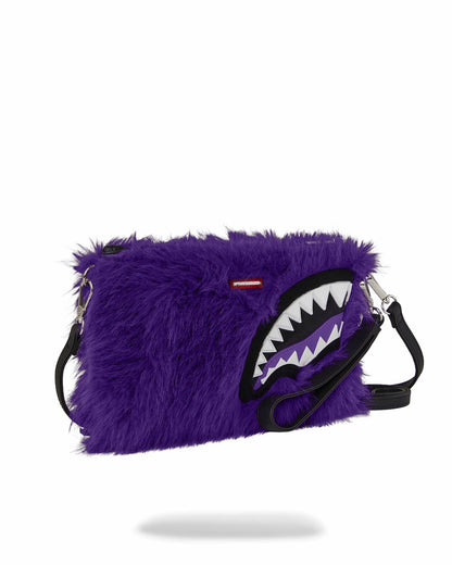 FURZILLA SHARK (PURP) CROSSOVER CLUTCH