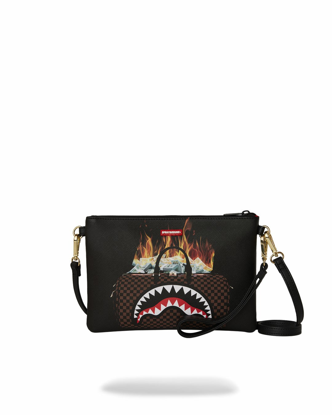 MONEY BAG DOUBLE TAKE CROSSOVER CLUTCH