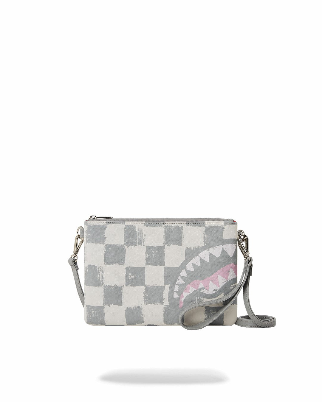 VANQUISH CREAM CROSSOVER CLUTCH