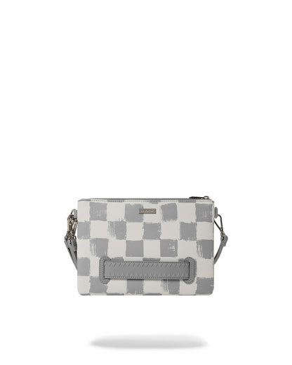 VANQUISH CREAM CROSSOVER CLUTCH