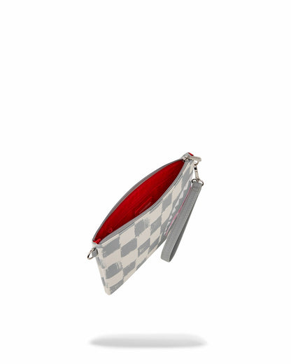 VANQUISH CREAM CROSSOVER CLUTCH