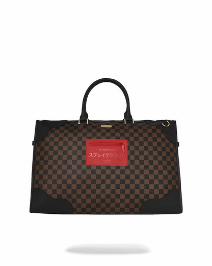 KATANA CHECK BOSS PYRAMID DUFFLE