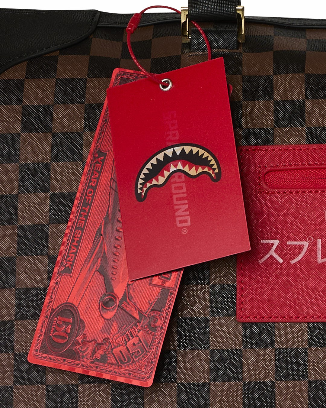 KATANA CHECK BOSS PYRAMID DUFFLE
