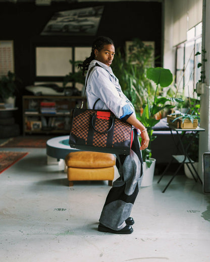 KATANA CHECK BOSS PYRAMID DUFFLE