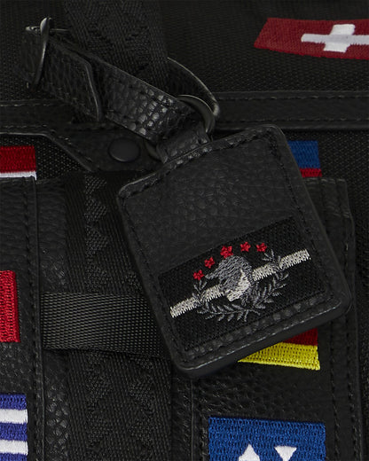 JAMES FIRST CLASS GLOBAL FLAGS SPECIAL OPS DUFFLE