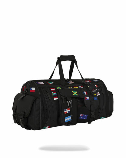 JAMES FIRST CLASS GLOBAL FLAGS SPECIAL OPS DUFFLE