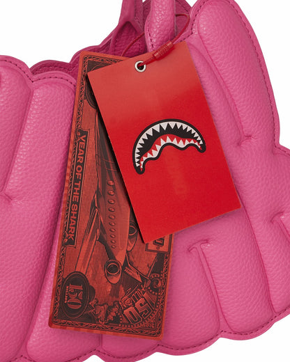 PINK POP SHARK BUBBLE HANDBAG
