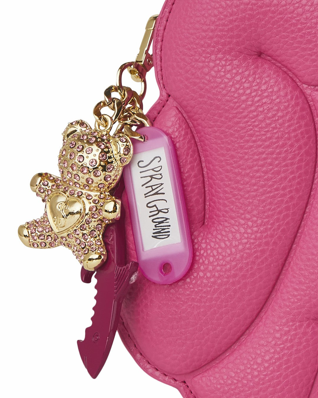 PINK POP SHARK BUBBLE HANDBAG