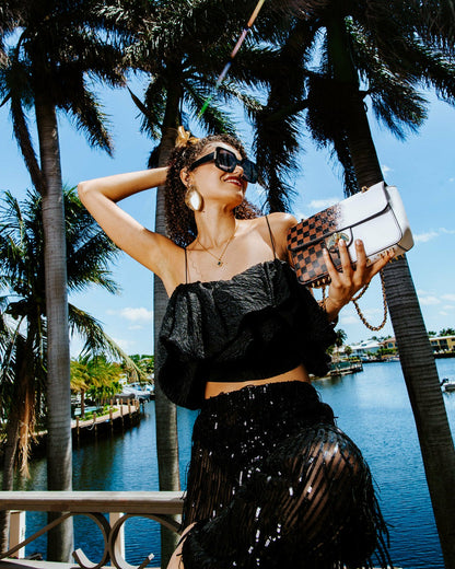 SPRAYSHARKS WORLDWIDE SHARK HANDBAG