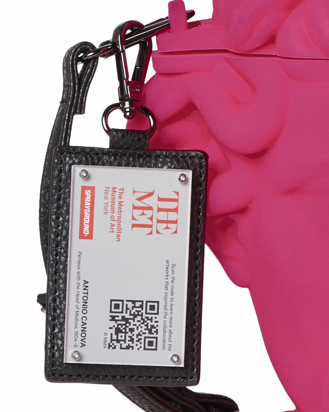 THE MET CANOVA MEDUSA HANDBAG (PINK)