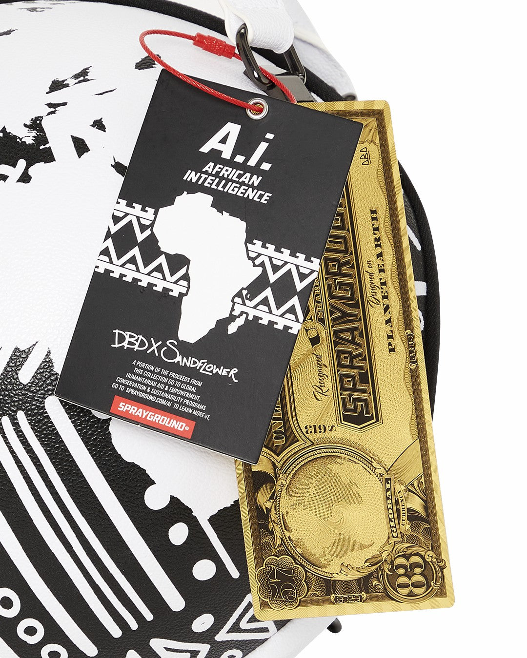 A.I.8 AFRICAN INTELLIGENCE - ORIGIN STORY GLOBE BAG