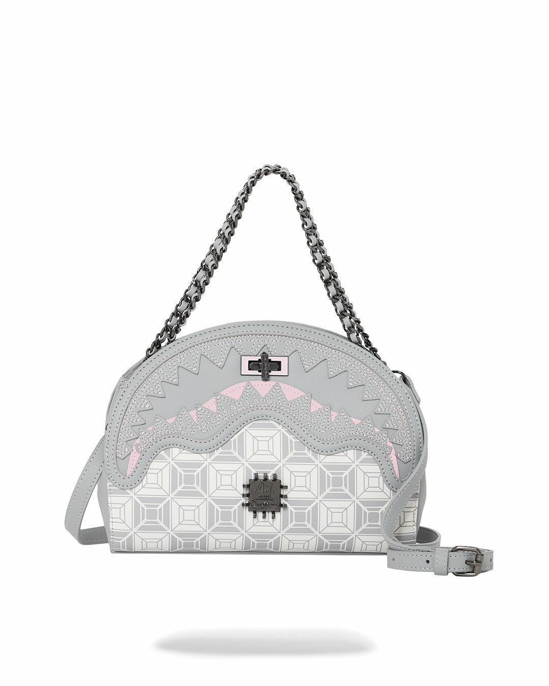 A.I.8 AFRICAN INTELLIGENCE BOOKED & BUSY SHARK HANDBAG
