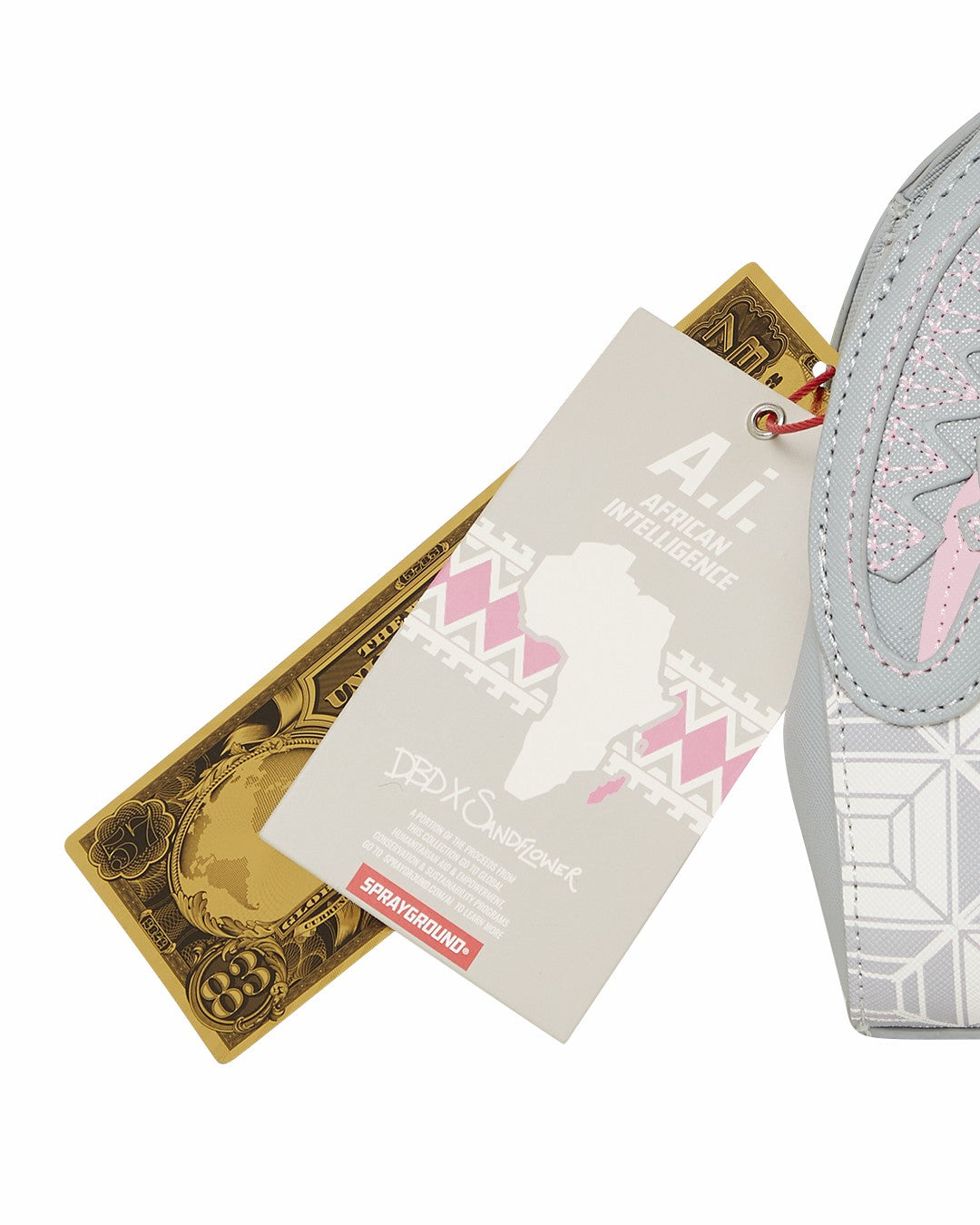 A.I.8 AFRICAN INTELLIGENCE BOOKED & BUSY SHARK HANDBAG