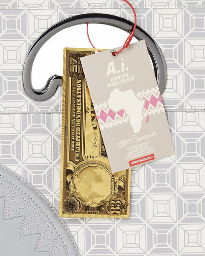 A.I.8 AFRICAN INTELLIGENCE BOOKED & BUSY CITY SAVVY HANDBAG