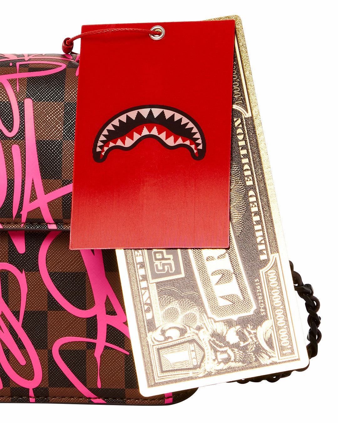 JETGRAPHIX SHARKCHAIN HANDBAG