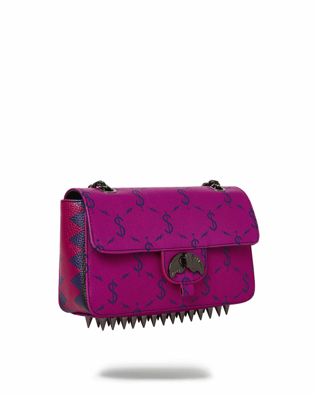 $NAPDRAGON GOLD CHAIN SHARK HANDBAG