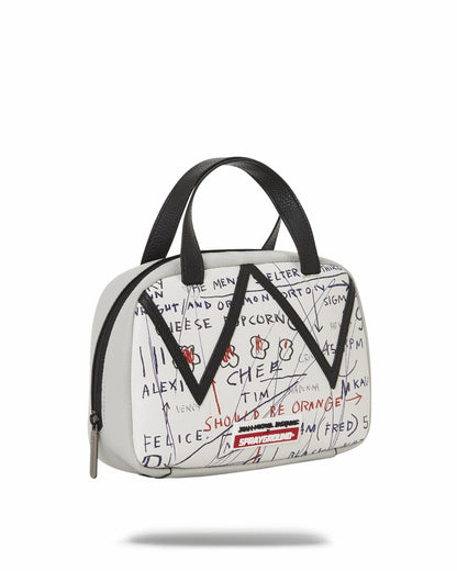 OFFICIAL BASQUIAT UNTITLED (CHEESE POPCORN) 1983 HANDBAG