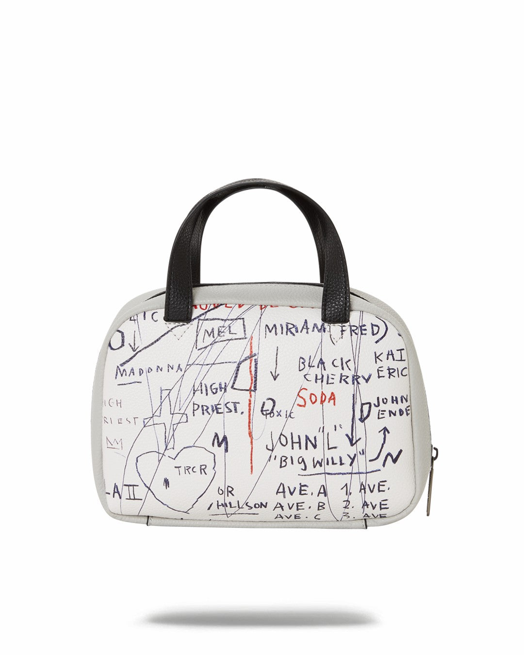 OFFICIAL BASQUIAT UNTITLED (CHEESE POPCORN) 1983 HANDBAG