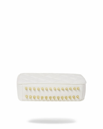RIVIERA LE BLANC GOLD CHAIN SHARK HANDBAG
