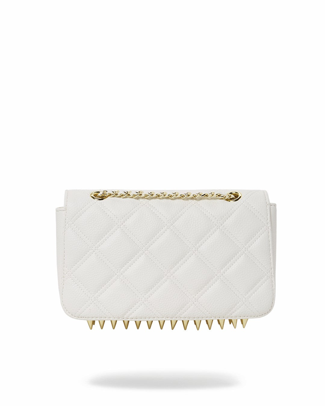 RIVIERA LE BLANC GOLD CHAIN SHARK HANDBAG
