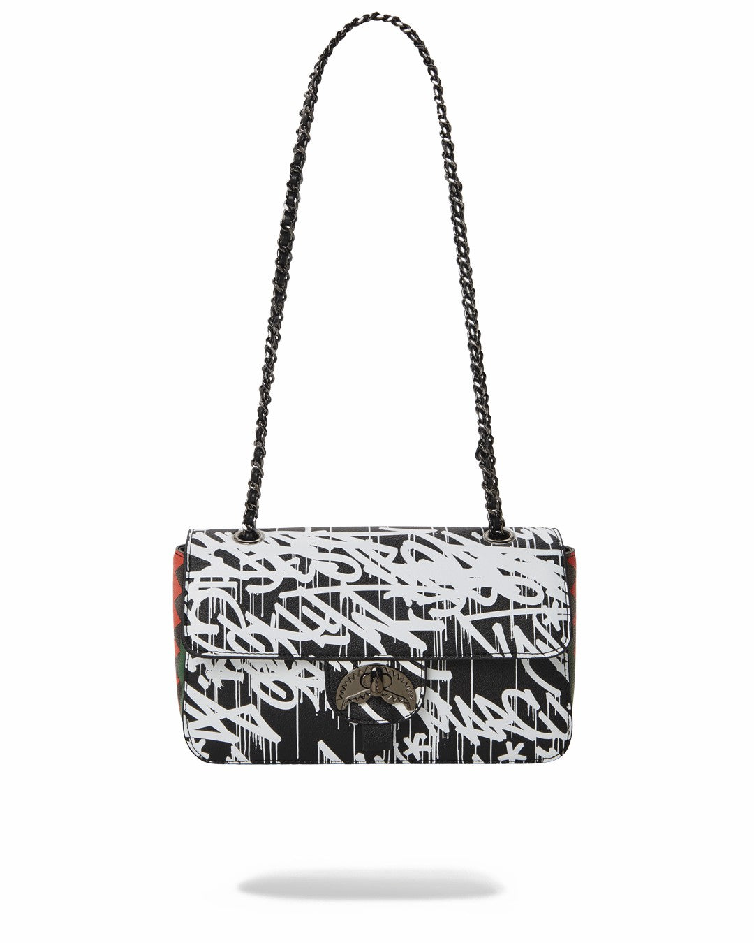 NIGHT NIGHT SHARKCHAIN HANDBAG