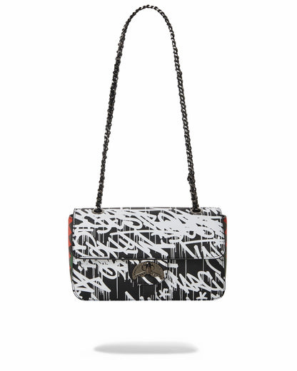 NIGHT NIGHT SHARKCHAIN HANDBAG